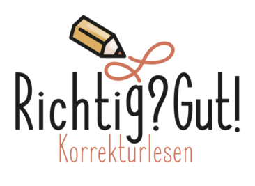 Logo - Richtig?Gut! Korrekturlesen - Martina Wagner